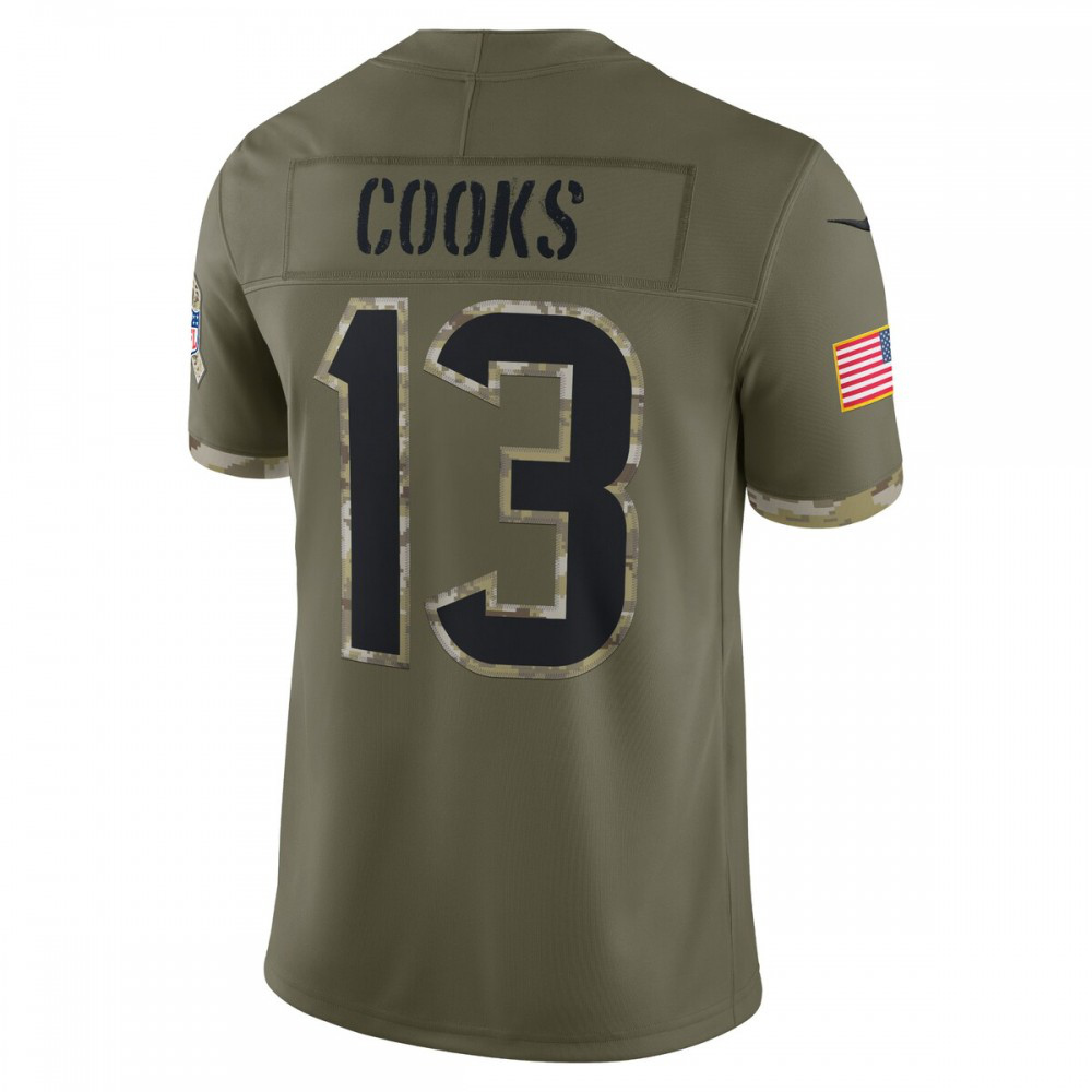 Brandin Cooks Houston Texans Nike 2022 Salute To Service Limited Jersey - Olive-GridironStore